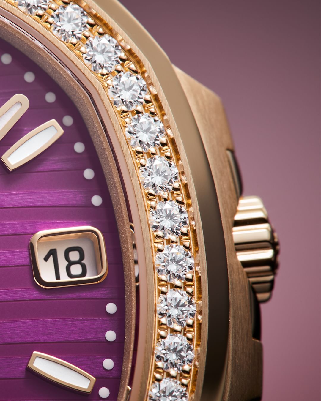 Patek philippe hotsell nautilus purple