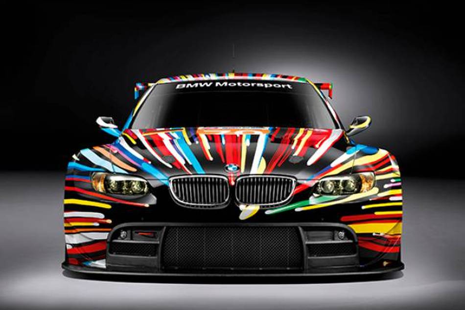 BMW art car by Jeff Koons unveiled for 24 Hours of Le Mans