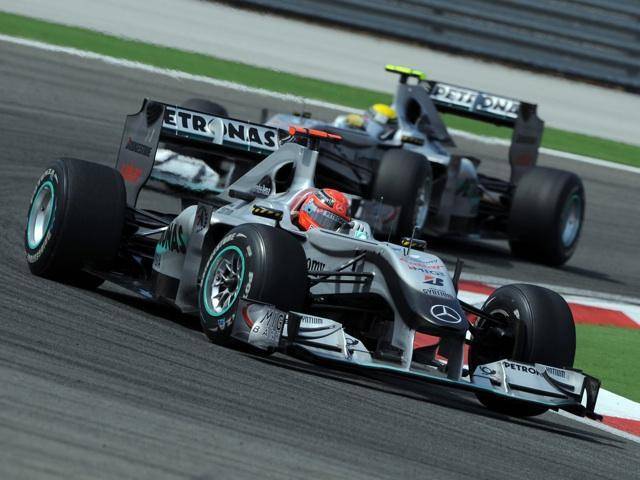 "Mercedes has an estimated 180 million Euros - the smallest budget of the top racing teams"