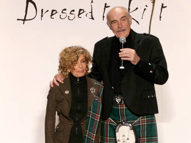 Sir Sean CONNERY at Dressed to Kilt