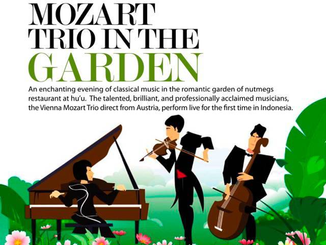 Mozart Trio in the Garden