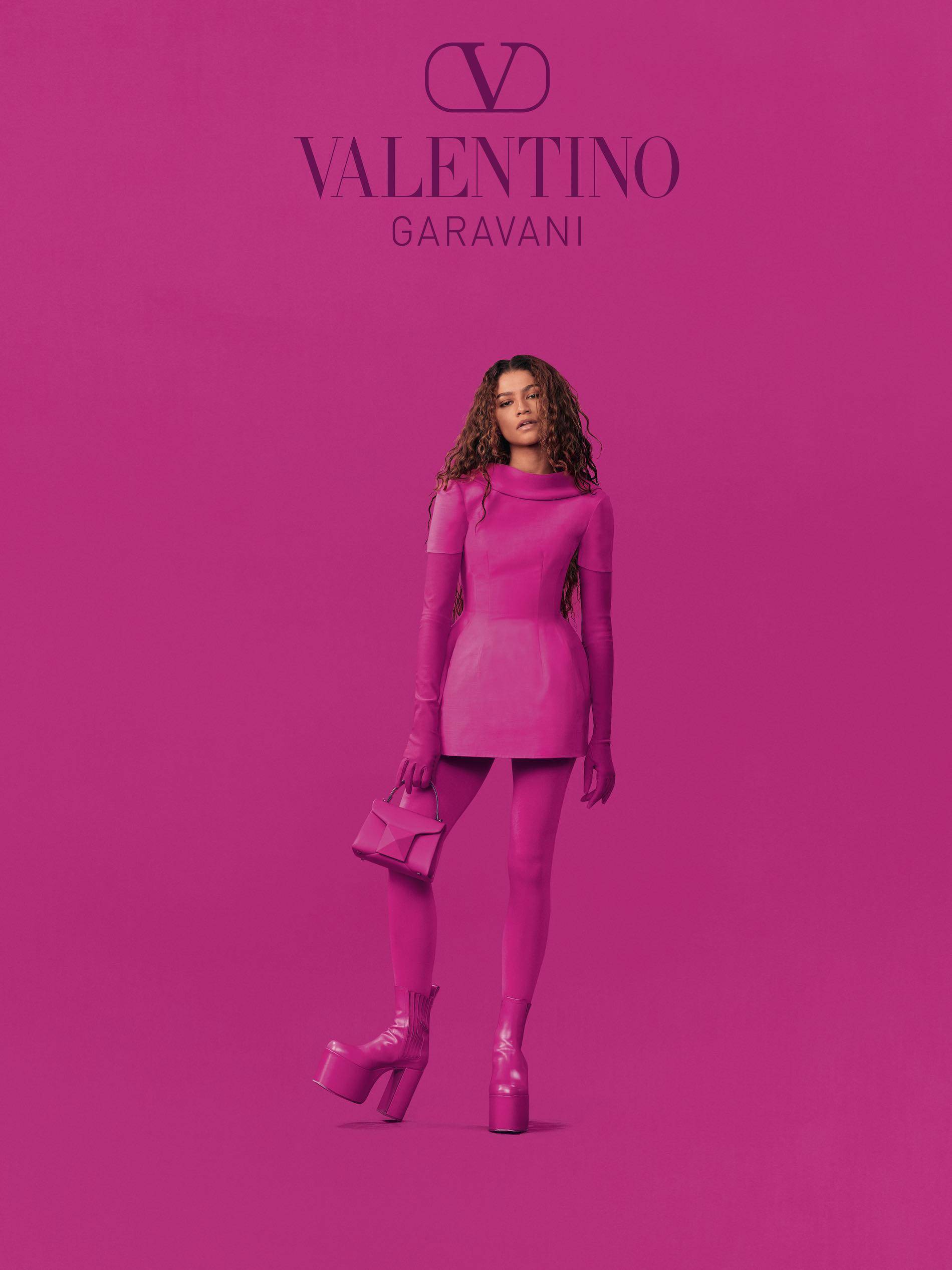 Zendaya Stars in Valentino Pink PP Campaign | SENATUS