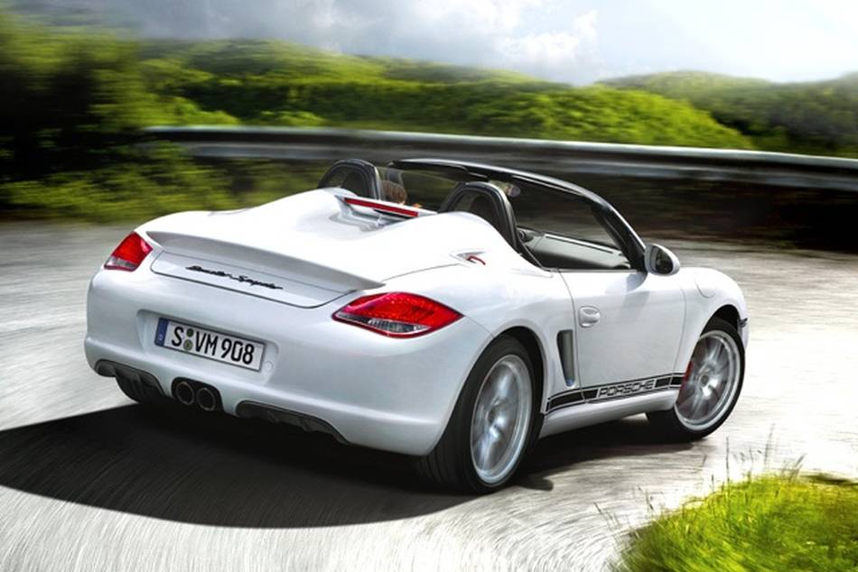 This new mid-engine Porsche is agile, powerful, open and efficient