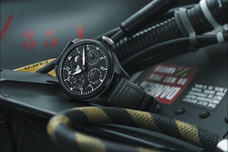 In 2013, IWC announced three new iterations to its successful TOP GUN collection, namely the Big Pilot’s Watch Perpetual Calendar, a Big Pilot’s Watch and a Pilot’s Watch Chronograph, available in Singapore from mid-July