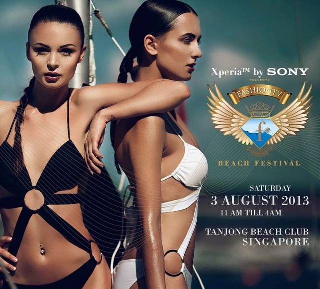 Xperia™ by Sony Presents Fashion TV Beach Festival at Singapore’s premier sun-kissed play- ground