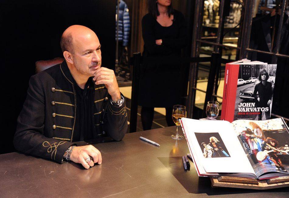Varvatos shares personal notebook that he has kept over the years, revealing his perspective on how musicians' evolving styles have impacted fashion and pop culture over time