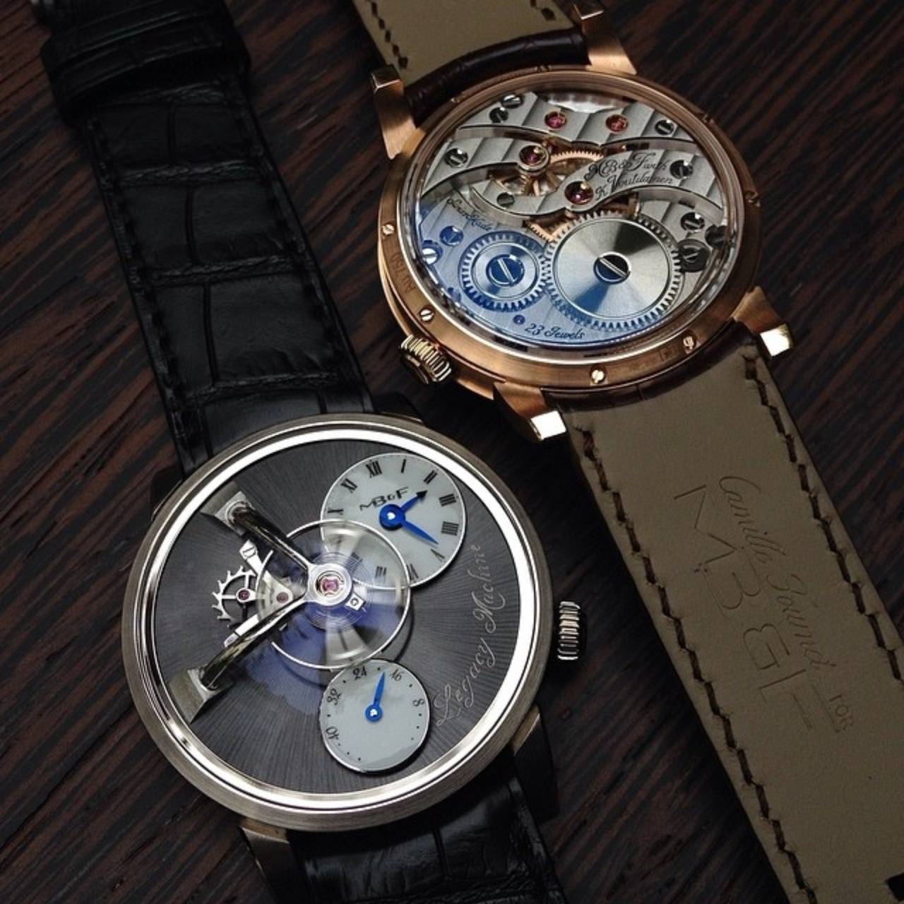 MB&F LM101 Legacy Machine Gold Independent Watch