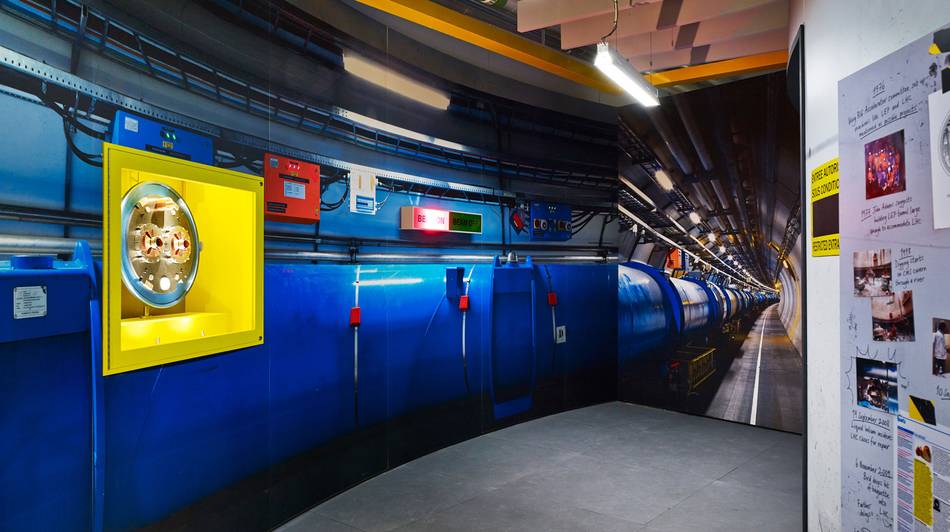 The award-winning immersive showcase blends theatre, video and sound art with real artefacts from CERN, recreating a visit to the famous particle physics laboratory