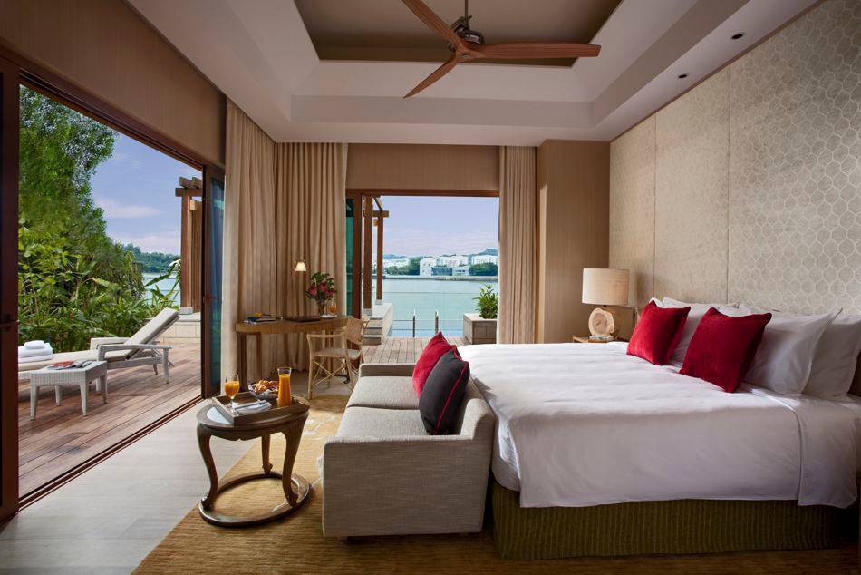 Flanked by the waterfront and a lush tropical forest, Equarius Hotel and Beach Villas at Resorts World Sentosa raise the bar in resort-style getaways
