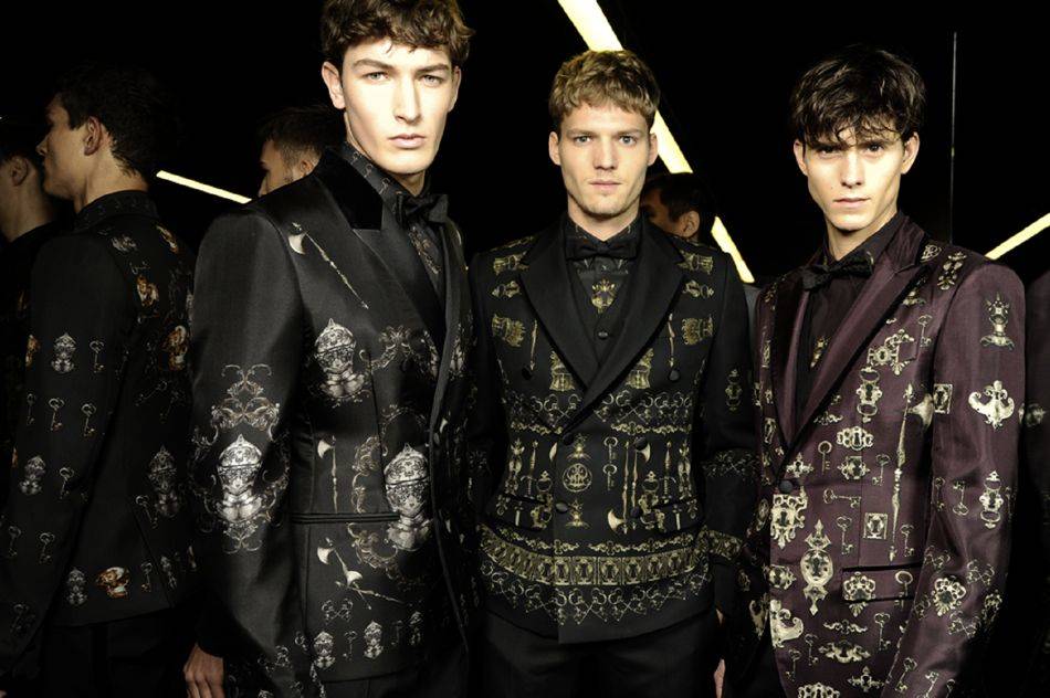 The Norman Kings, once-descendants of the great Vikings, come alive in the Italian label's menswear collection for the Fall/Winter 2014/2015 season