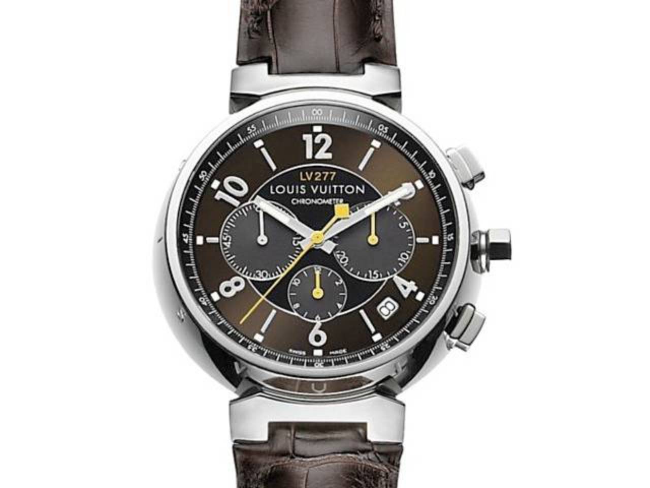 Louis Vuitton Tambour Chronograph El Primero LV277 Q1142 Automatic  Men's Watch