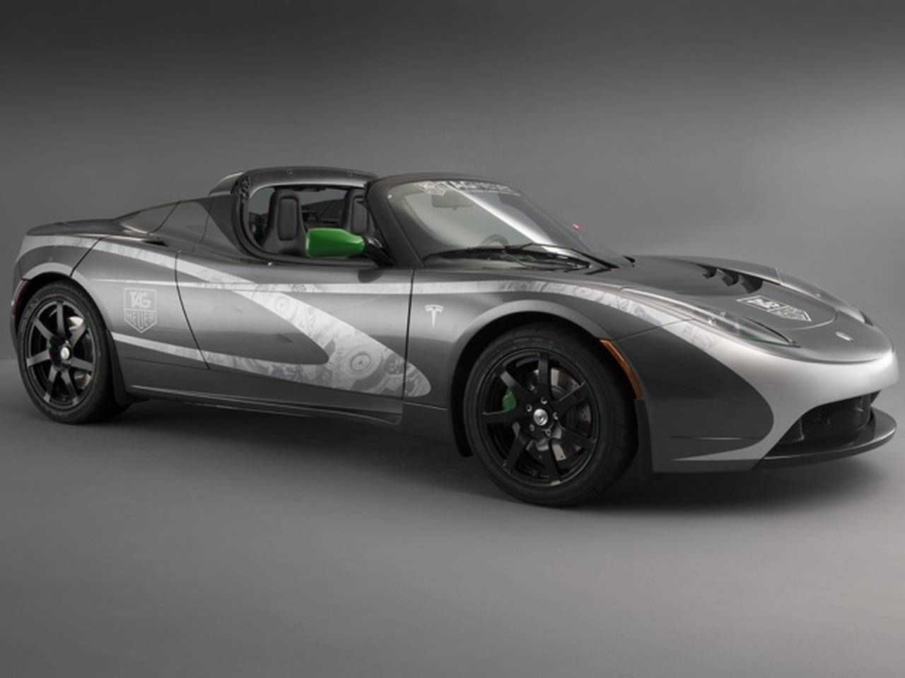 Grey deals tesla roadster