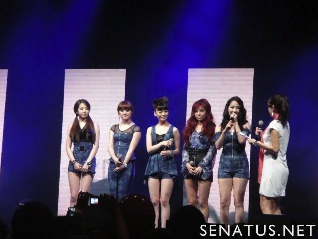 The Wonder Girls wowed the audience on Friday night at Marina Bay Sands