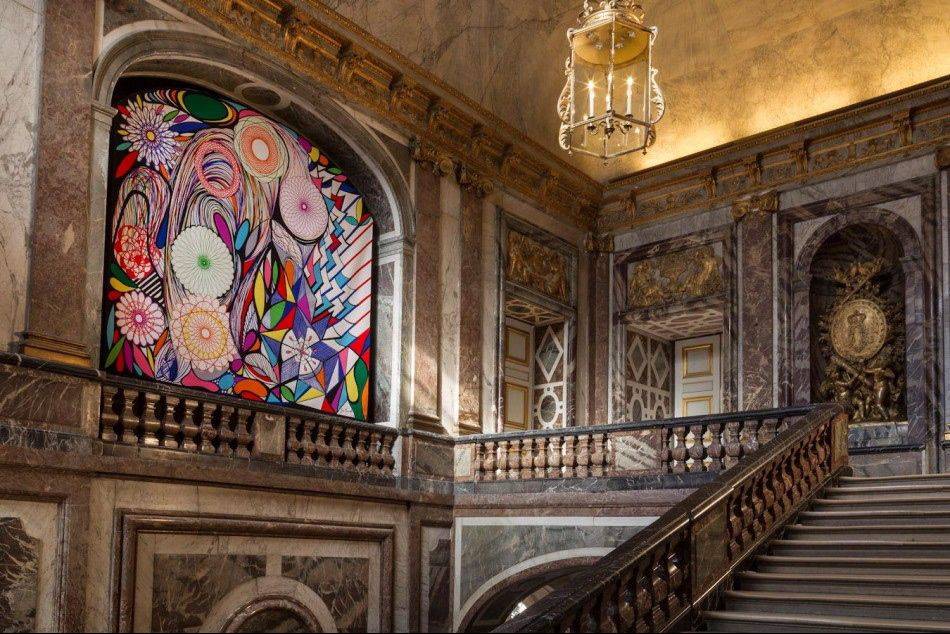 The Palace of Versailles presents the exhibition Joana Vasconcelos Versailles in the State Apartments and the gardens