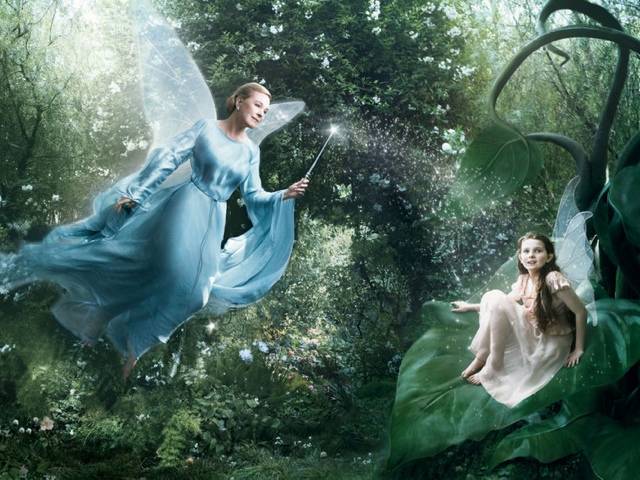 Dame Julie ANDREWS as the Blue Fairy in Pinnochio