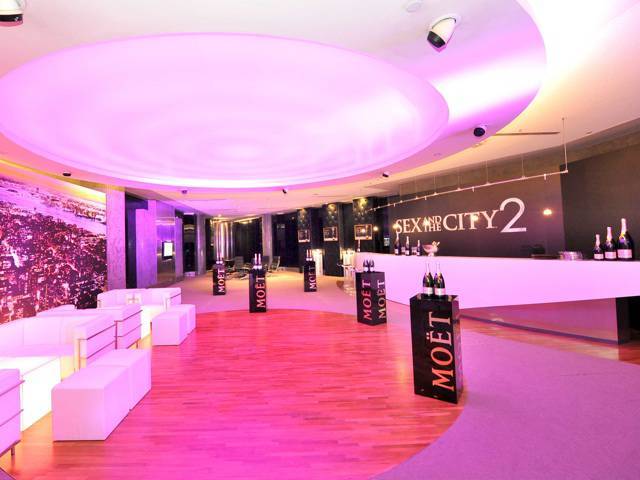 The Mercedes-Benz Centre at Alexandra Road was decked out for the event