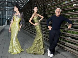 More than 1,000 guests attended Giorgio Armani's biggest "One Night Only in Beijing" event which was held at the New Tank