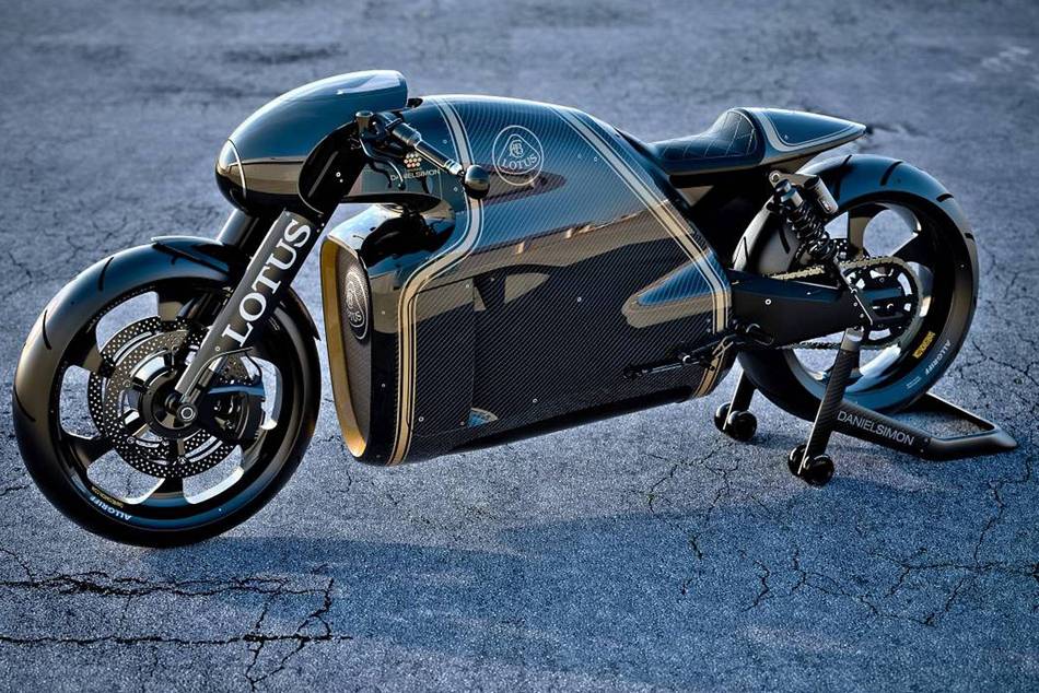 The prototype of the world’s first motorcycle to bear the legendary Lotus marque has been unveiled following two years of careful planning and intense development