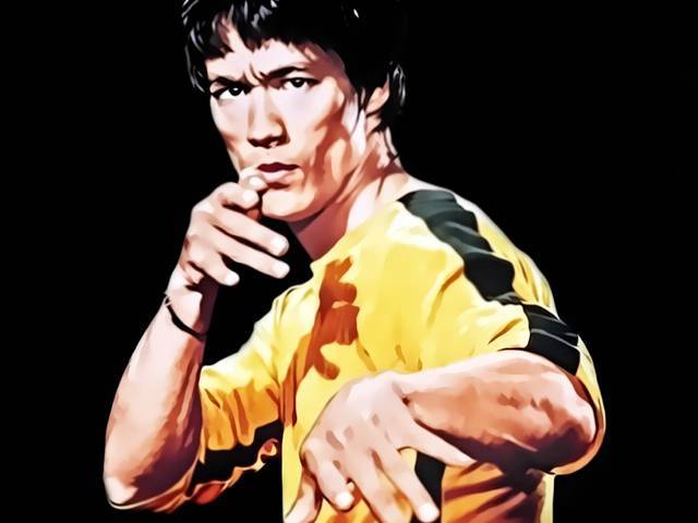 Bruce Lee in Game of Death | Source: <a href="http://donvito62.deviantart.com/art/Bruce-Lee-146467700">DeviantArt/donvito62</a>
