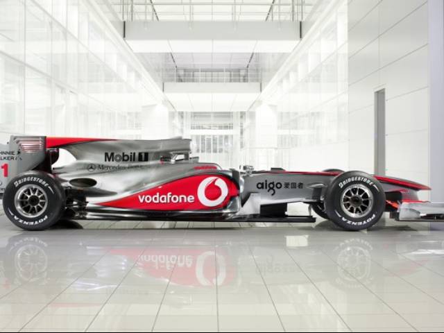 MP4-25 features a radical aerodynamic overhaul and a significantly larger fuel tank