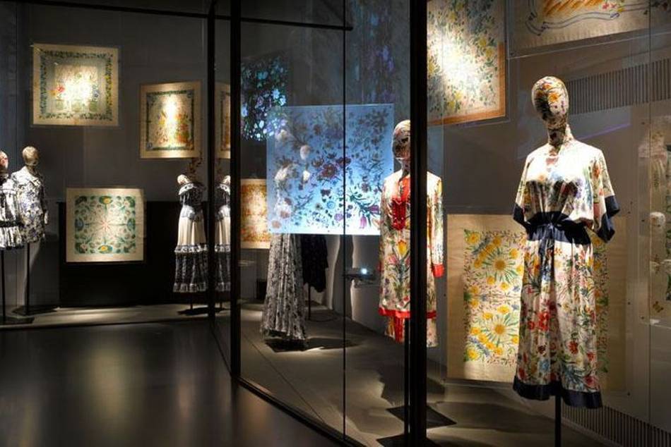 Archival pieces from Florence’s Gucci Museo will be on display in celebration of the Italian House's storied Flora motif | Photos courtesy of Richard Bryant & Gucci