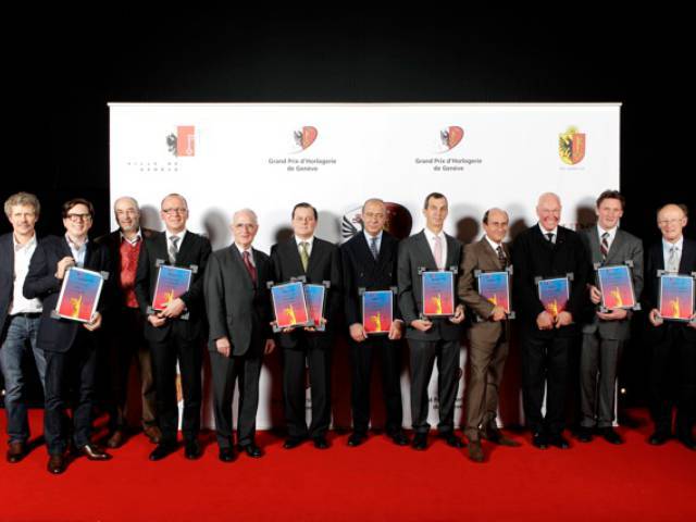 The Laureats of the 2009 Grand Prix d'Horlogerie de Geneve