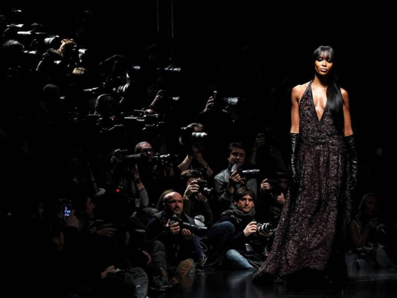 Naomi Campbell on Singapore catwalk at Digital Fashion Week 