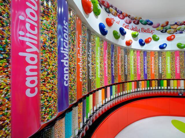 Candylicious with the largest ‘Pick and Mix’ wall in the world!