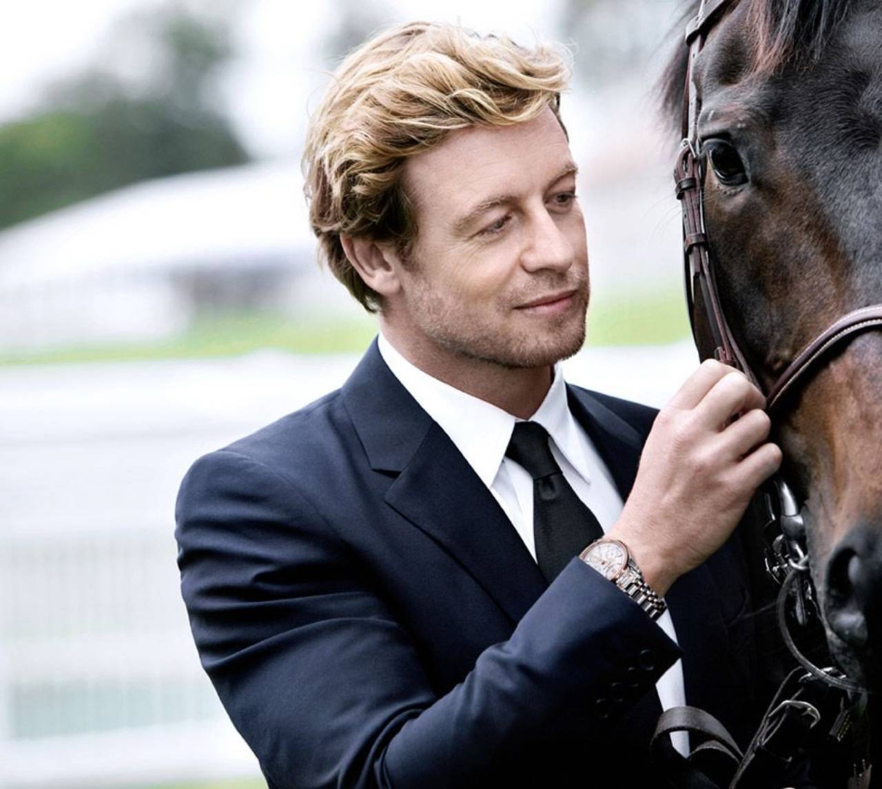 Simon baker longines outlet watch