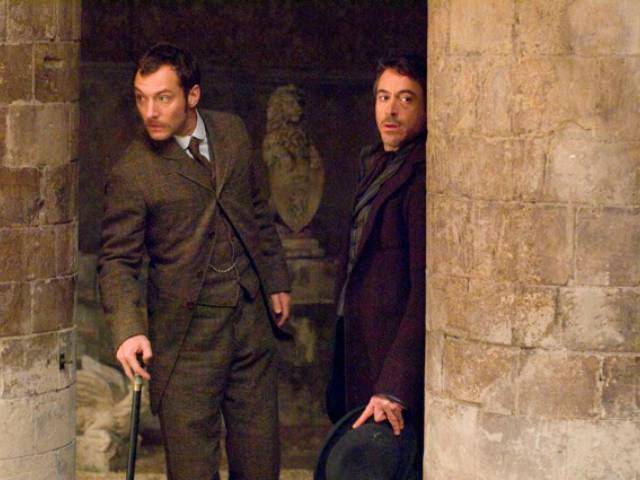 Jude Law stars as Holmes’ trusted colleague, Watson