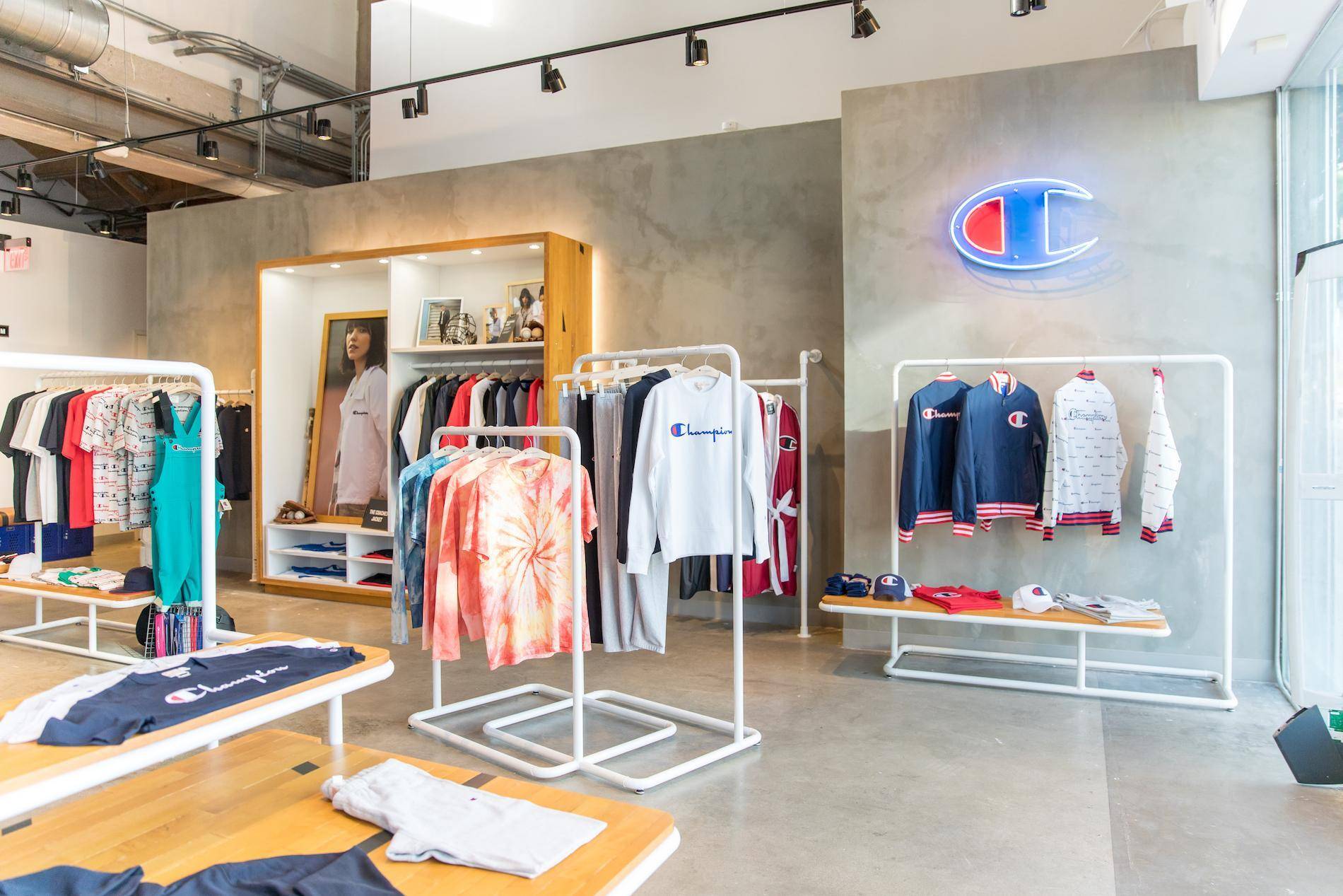 Champion® Athleticwear Opens First Flagship Store in America SENATUS