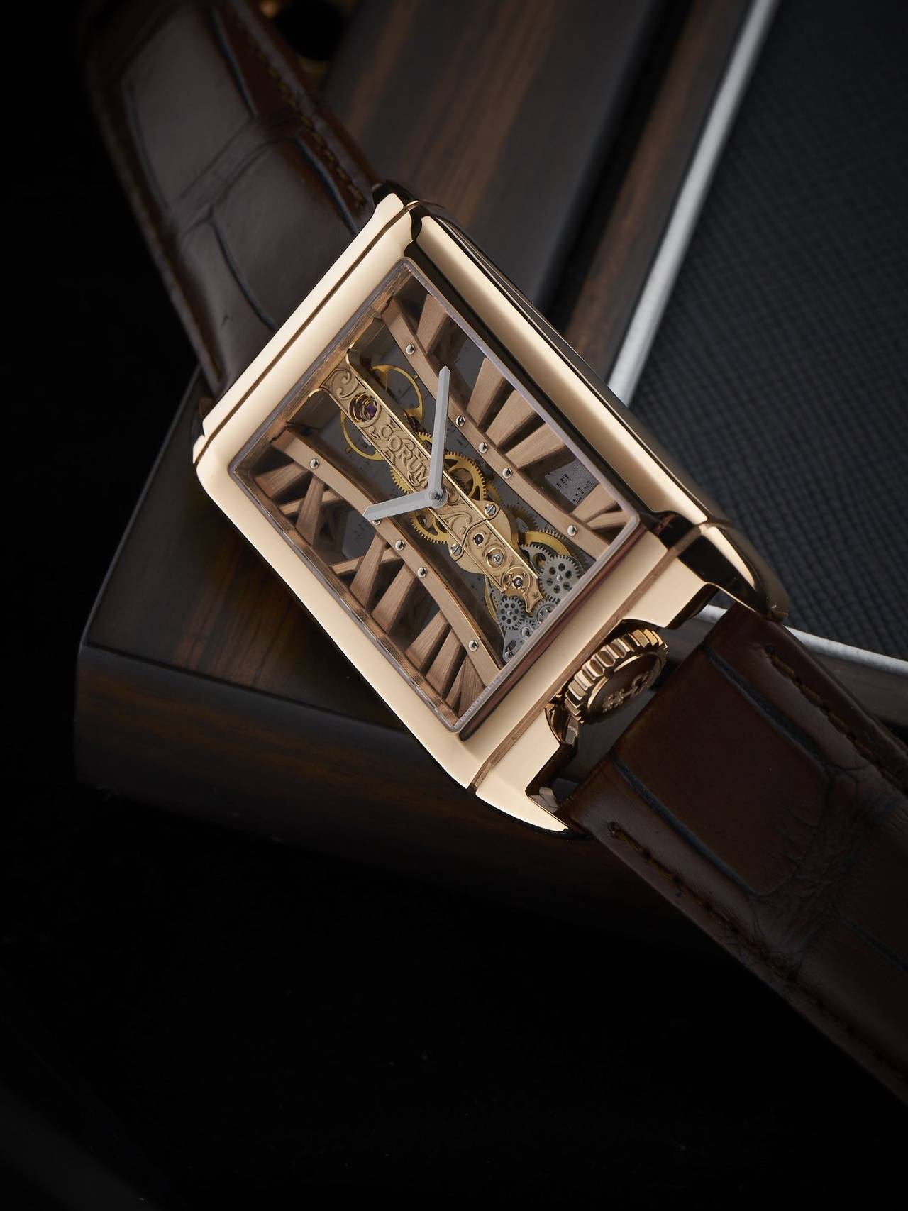 Corum Unveils a Special Edition Golden Bridge Rectangle with