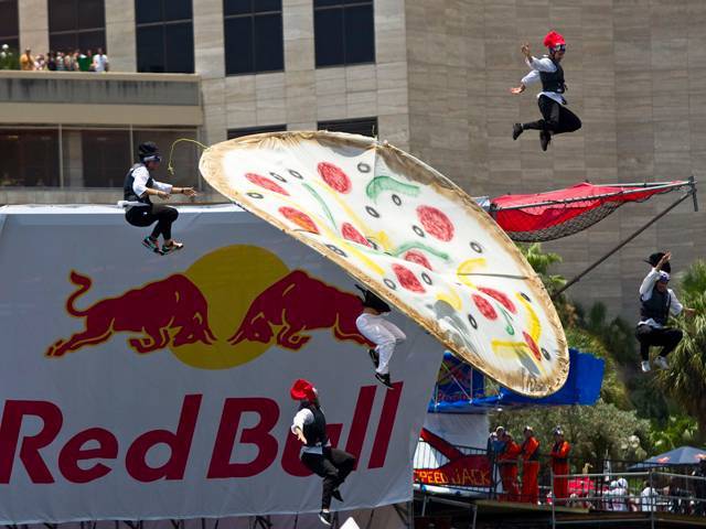 Red Bull Flugtag Miami "Save Salad, Toss Pizza" 