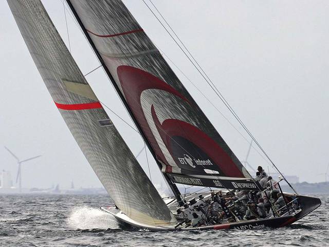Alinghi, winner of the 32nd America's Cup