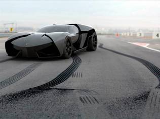 Conceptualized as the next generation Lamborghini Reventon
