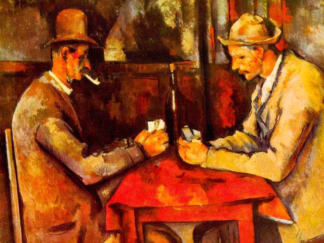 Paul Cézanne’s The Card Players will be on display at the National Musuem of Singapore