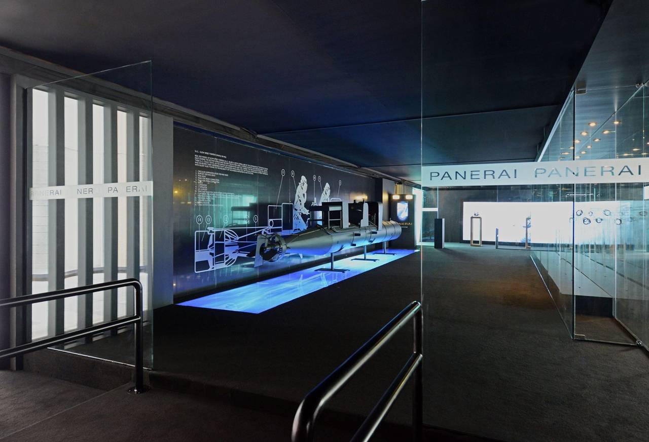 Officine Panerai History and Legend Exhibition at ION Orchard in