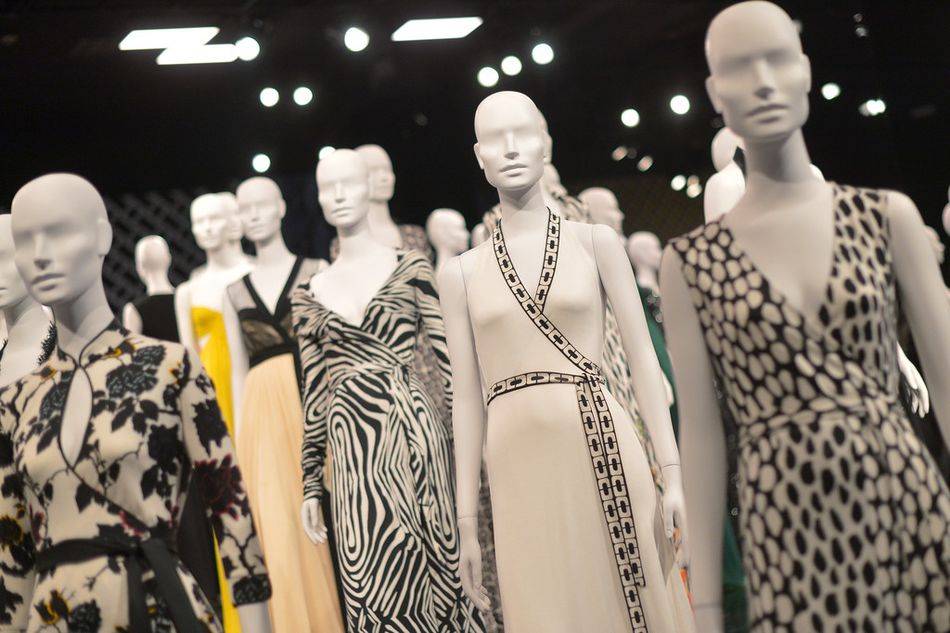The designer celebrates the 40th anniversary of her iconic wrap dress with an exhibition in Los Angeles, honouring the timeless style she introduced in the early 1970s