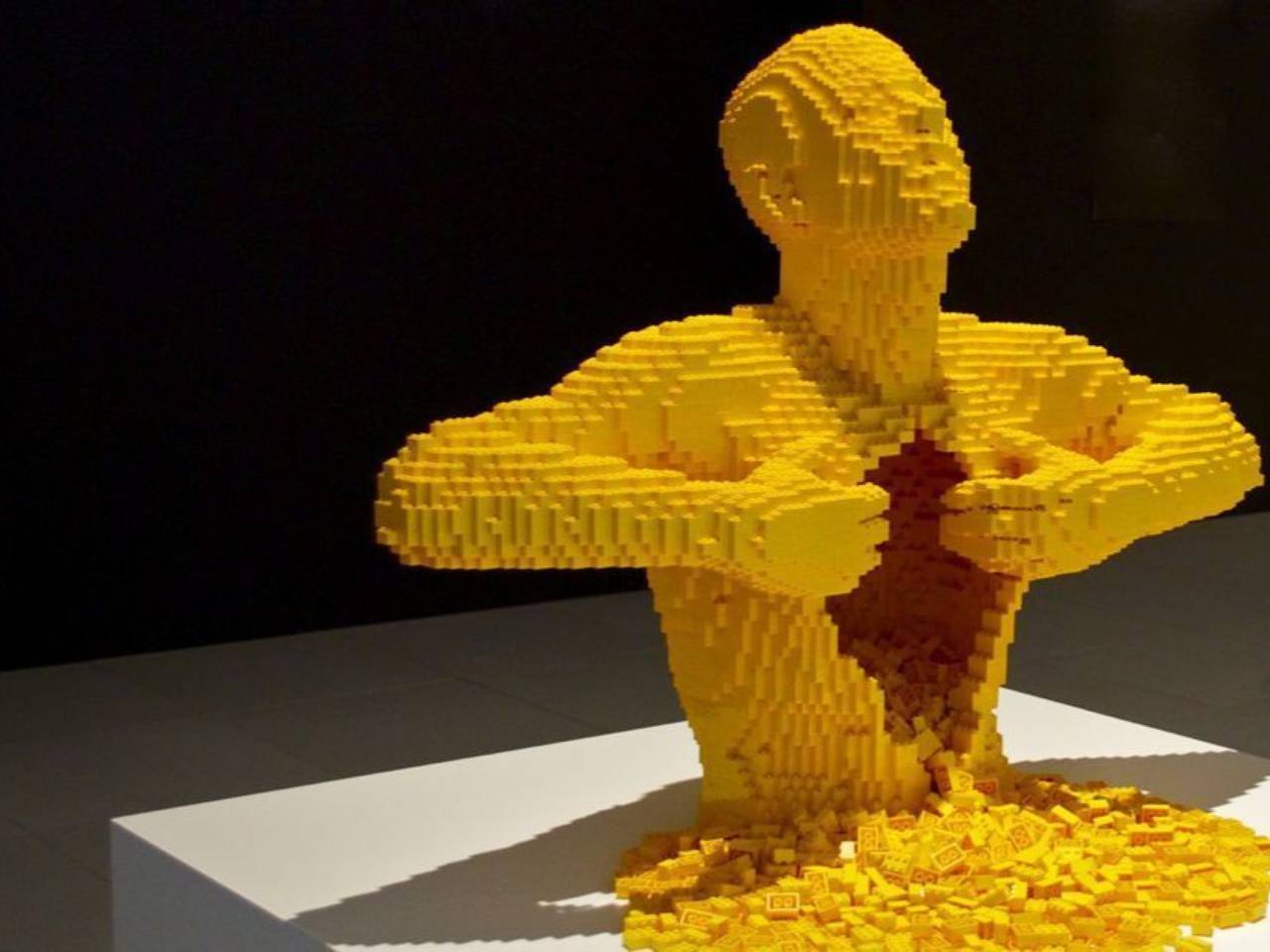 Lego art museum hot sale