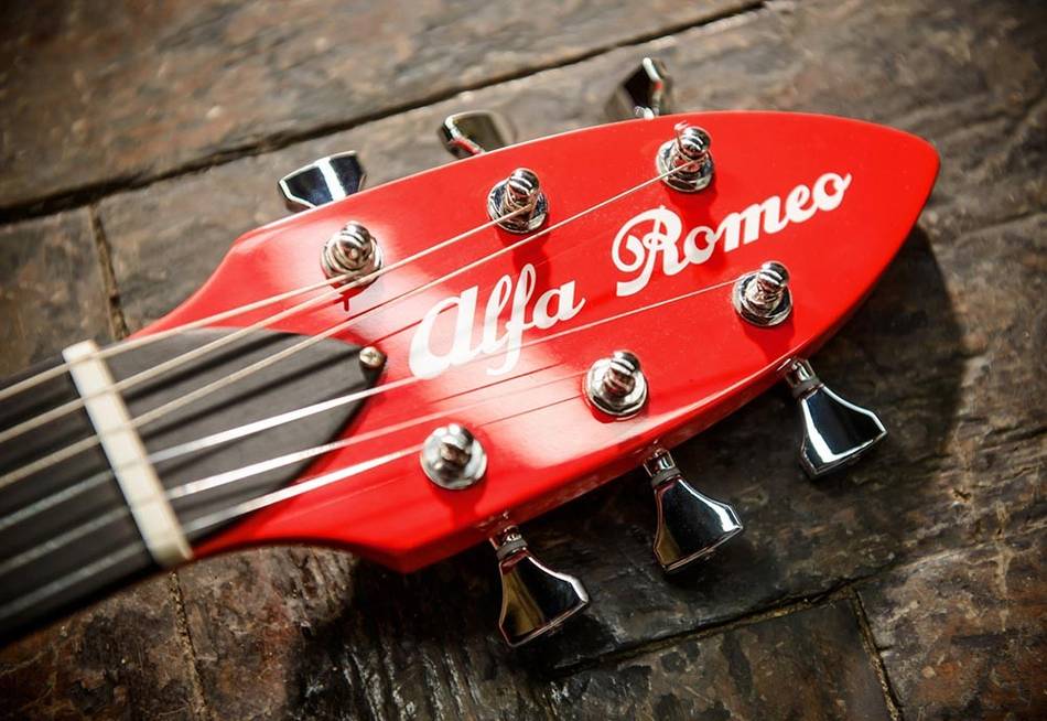 alfa romeo electric guitar harrison custom guitar works