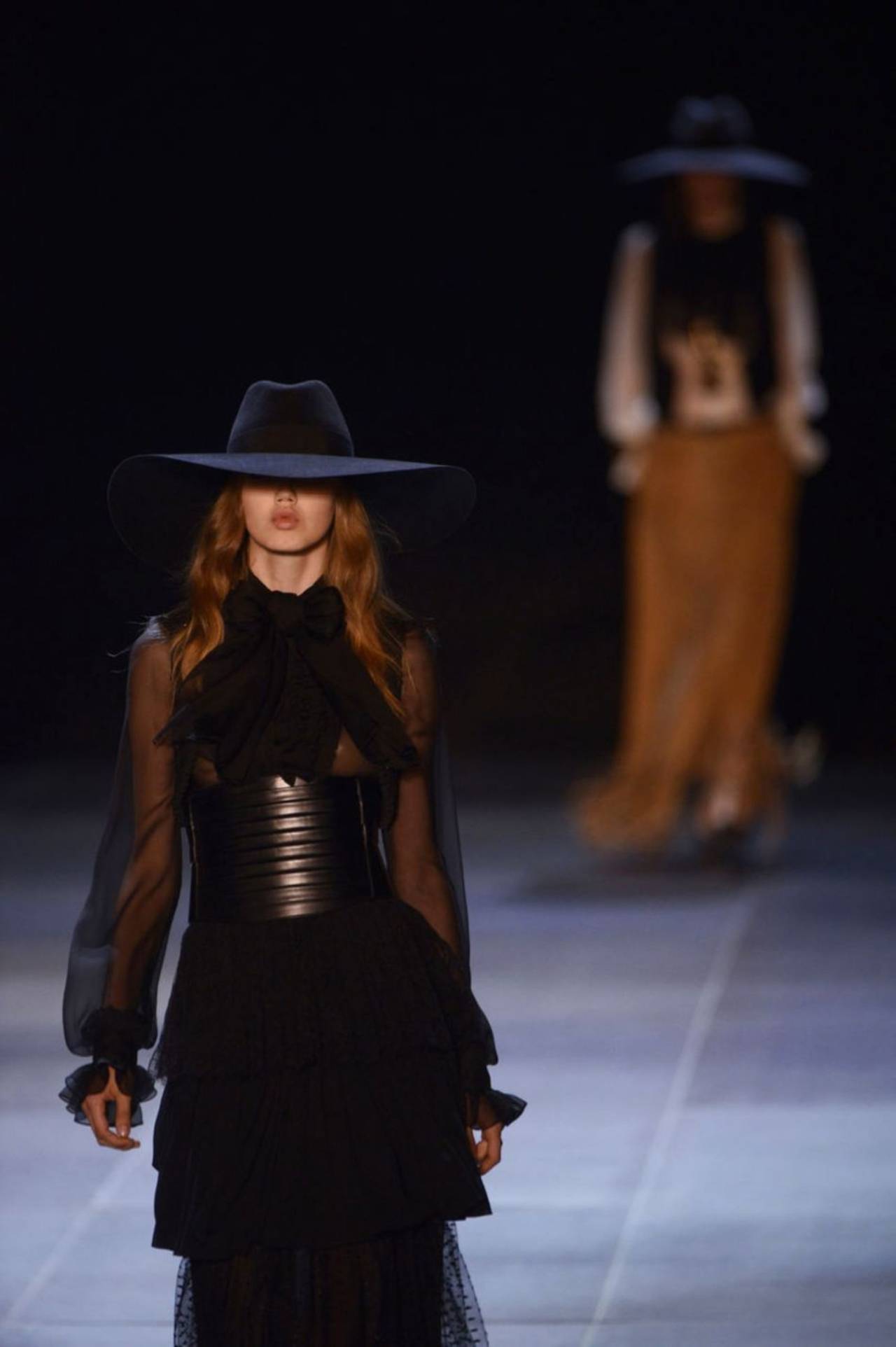 Hedi Slimane's Saint Laurent Show: First Photos