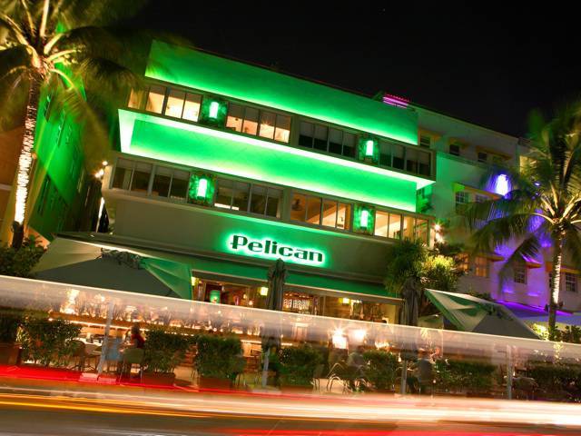 The Pelican is the first hotel created by Italian fashion giant Diesel in Miami Beach