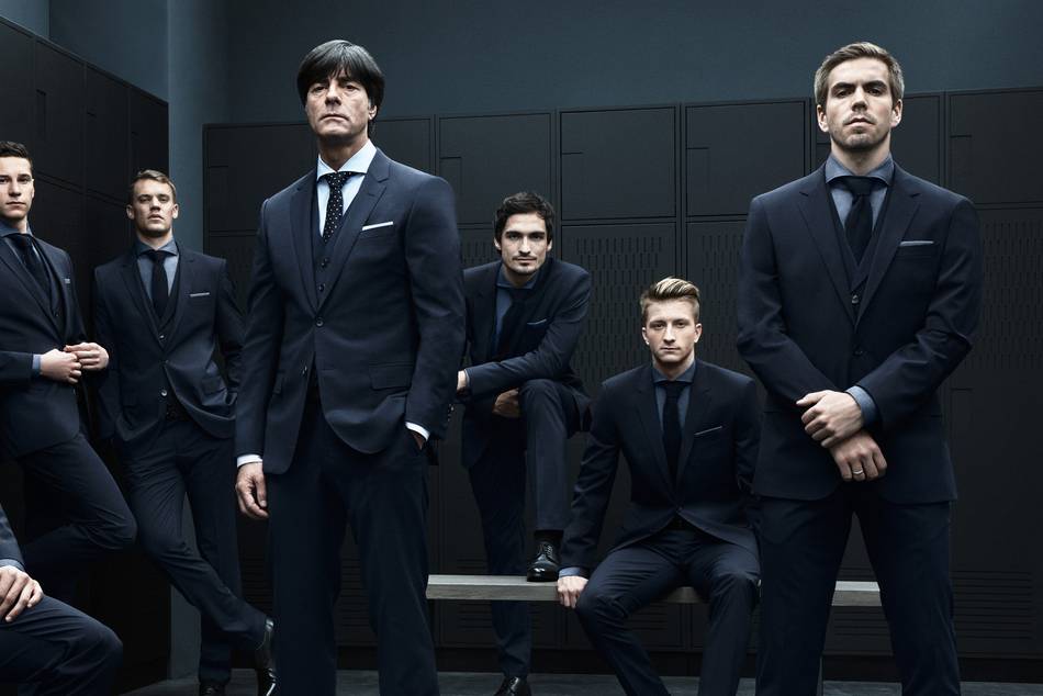 The Mannschaft are heading to Brazil in style, dressed in Hugo Boss from casual wear to BOSS Made to Measure for formal wear