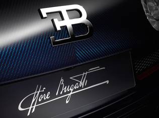 The sixth model of the limited edition series takes its inspiration from the legendary Type 41 Royale, and is dedicated to Ettore Bugatti