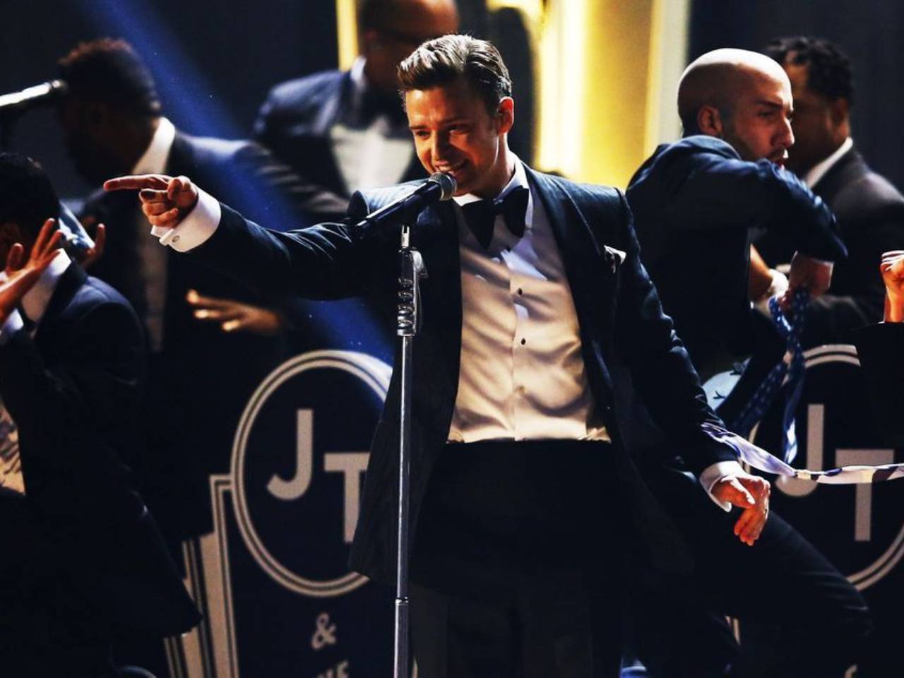 Justin Timberlake - Grammys 2013 Red Carpet: Photo 2809089