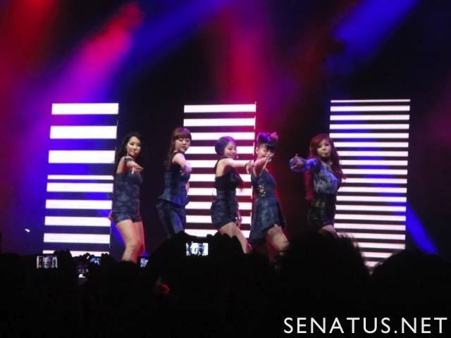 The Wonder Girls wowed the audience on Friday night at Marina Bay Sands