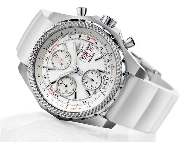 The "Ice" version of the Bentley GT chronograph by Breitling