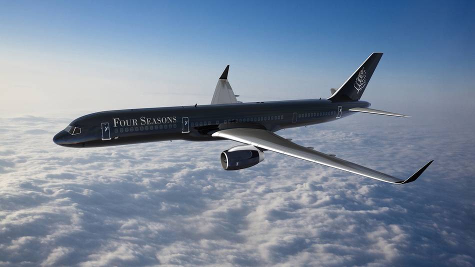 The Four Seasons hotel group re-imagines the luxury travel experience with the industry's first fully branded private jet experience