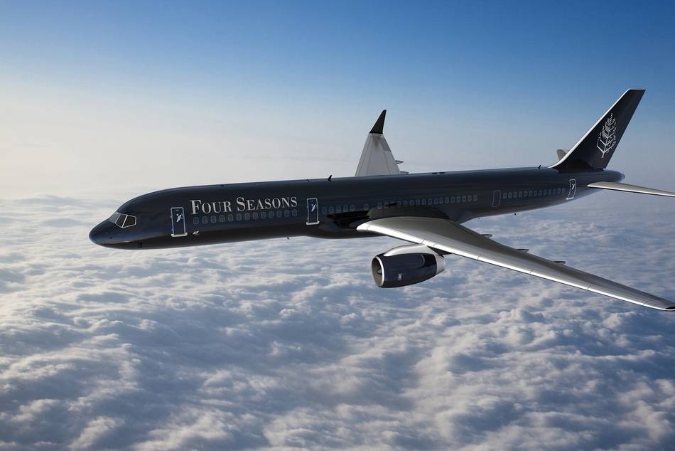 The Four Seasons hotel group re-imagines the luxury travel experience with the industry's first fully branded private jet experience