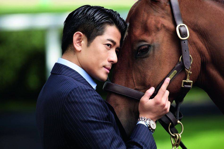 Longines' Ambassador of Elegance Aaron Kwok features in an elegant equestrian-themed advertising campaign celebrating the watchmaker's 180 year history